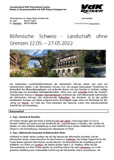 Böhmische Schweiz - Ortsverband Leimen